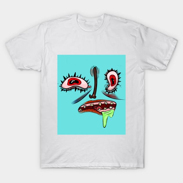 grossface T-Shirt by VictorB